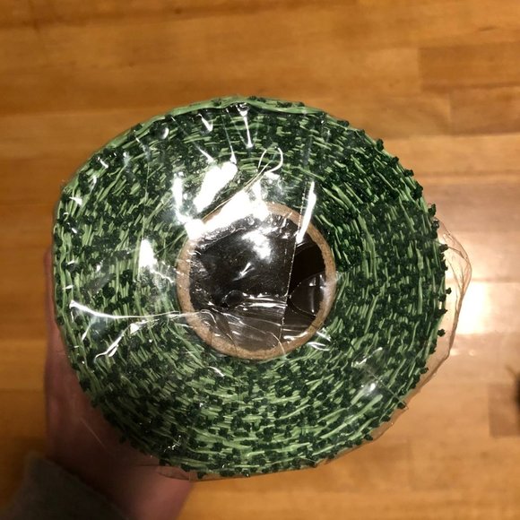 Celebrate It Green Poly Burlap Mesh  10" - Picture 4 of 7